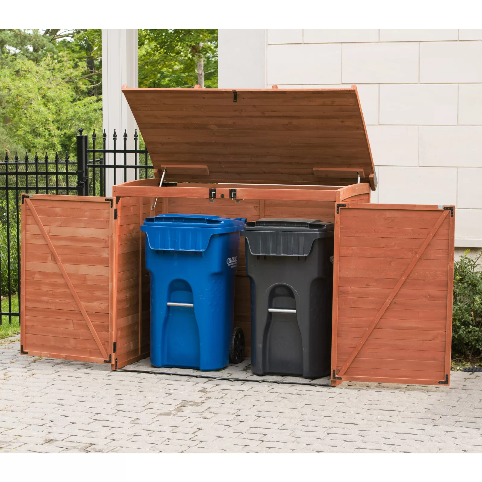 【Storage Shed】Large Horizontal Refuse Storage Shed